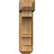 Ekena Millwork Balboa Craftsman Rough Sawn Bracket w/ Offset Brace, Western Red Cedar, 6"W x 18"D x 22"H BKT0604X18X22BOA04RWR - alternate 3